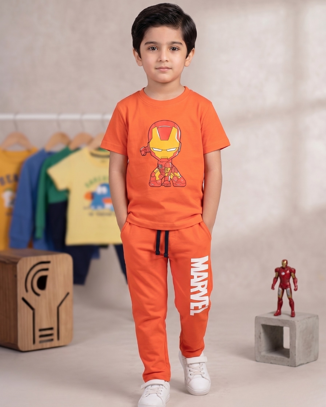 Pack of 3 Marvel Boys Cordset-JBBST-001