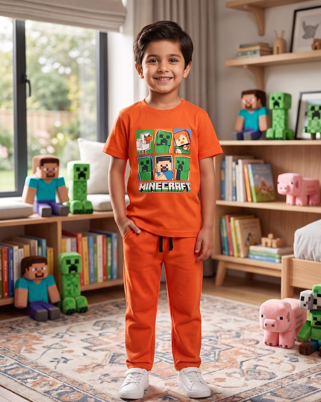 Pack of 3 Minecraft Boys Cordset-JBBST-005