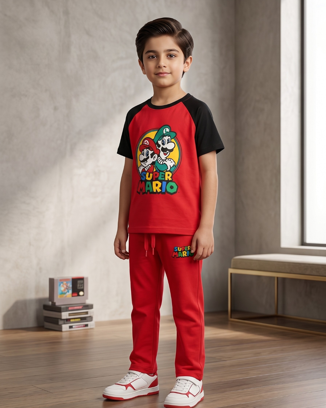 Super Mario Boys Cordset- JBBST-004