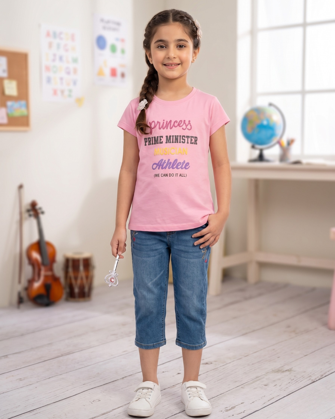 Girls Princess T-Shirt (Style# JBGT-005)