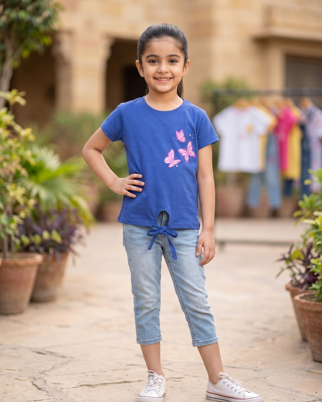 Girls Butterfly T-Shirt – JBGT-006
