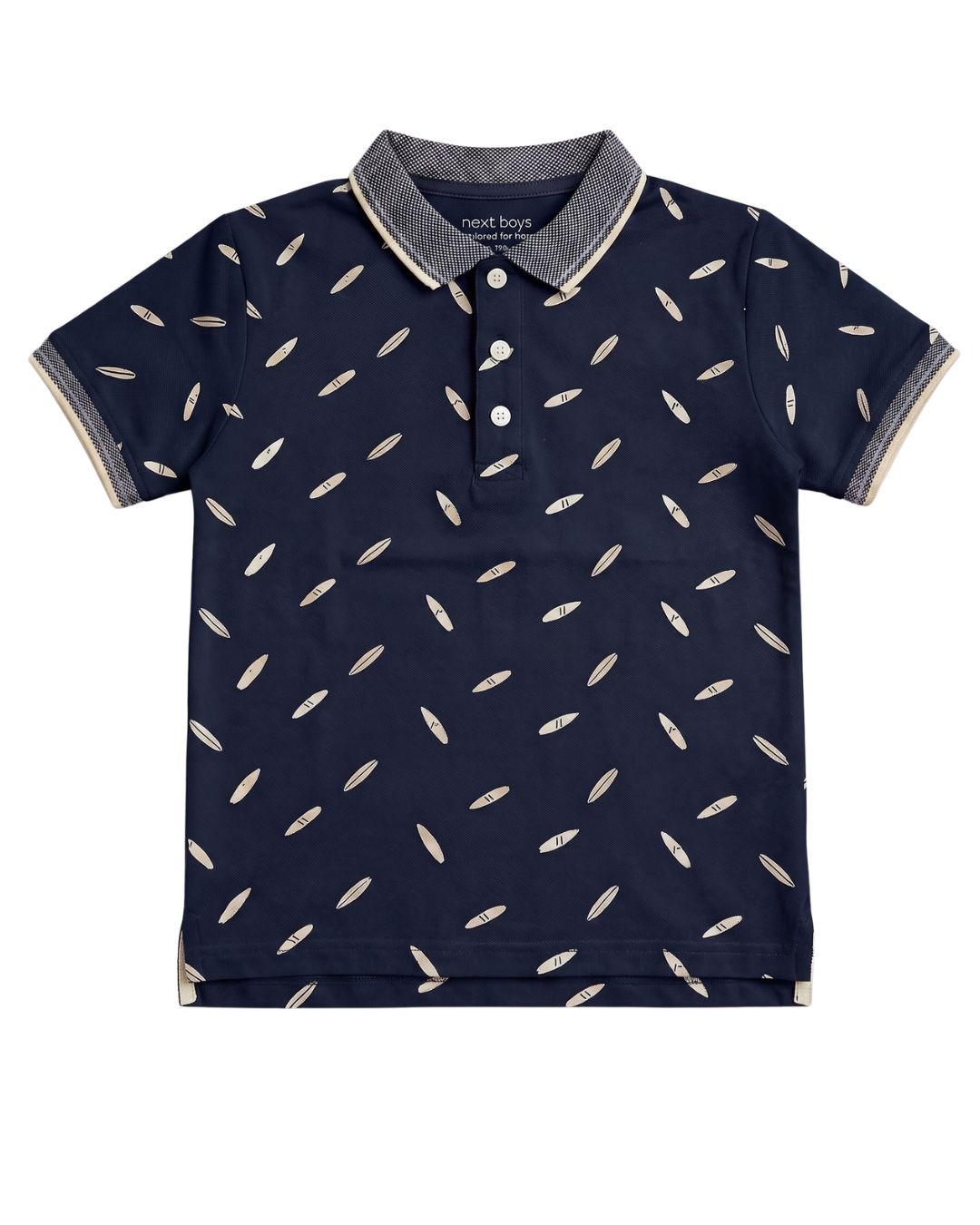 Boys Printed Polo Shirt