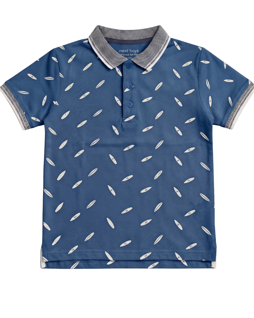 Boys Printed Polo Shirt