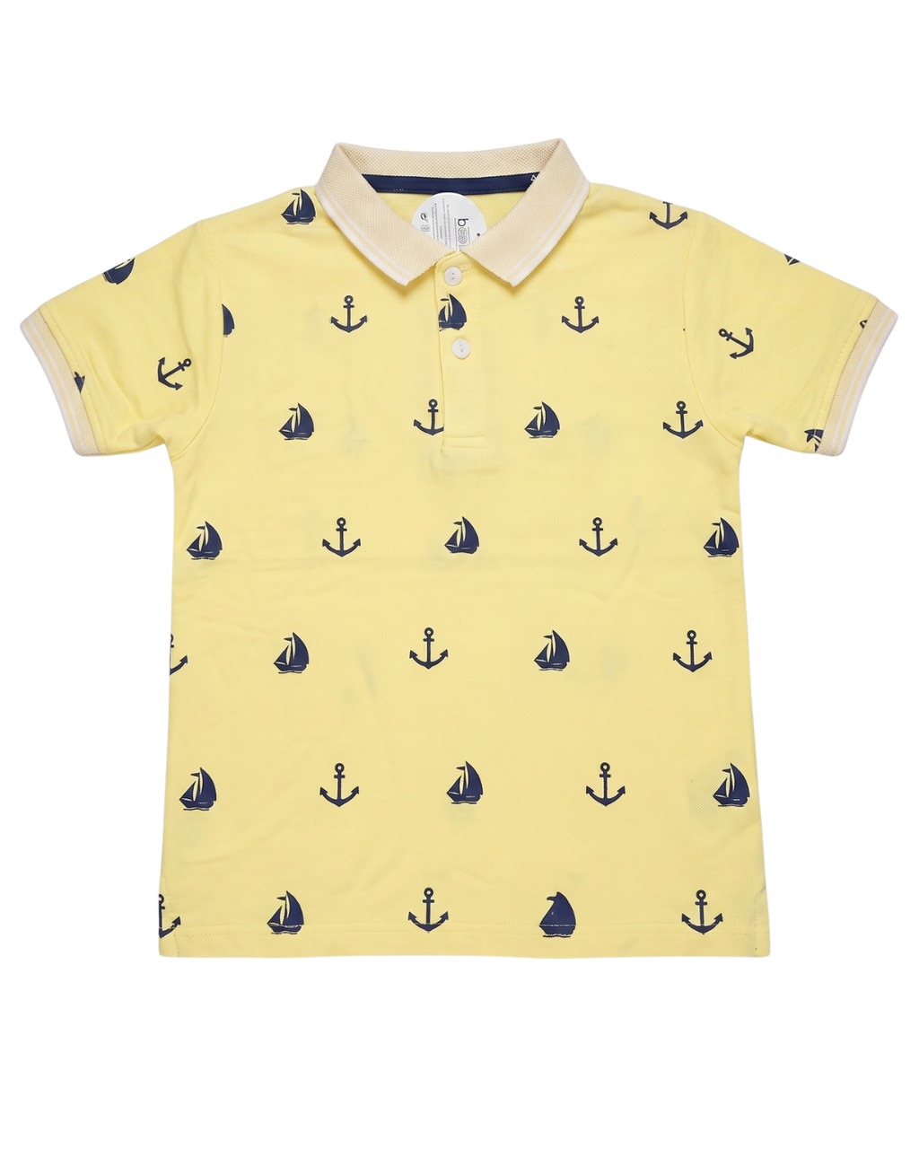 Boys Ocean Printed Polo Shirt