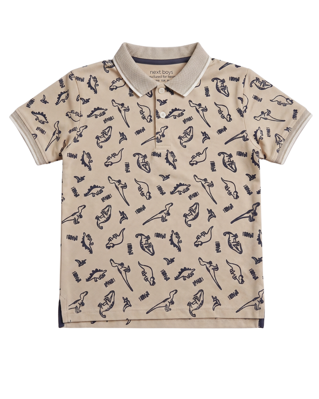 Boys Animals Printed Polo Shirt