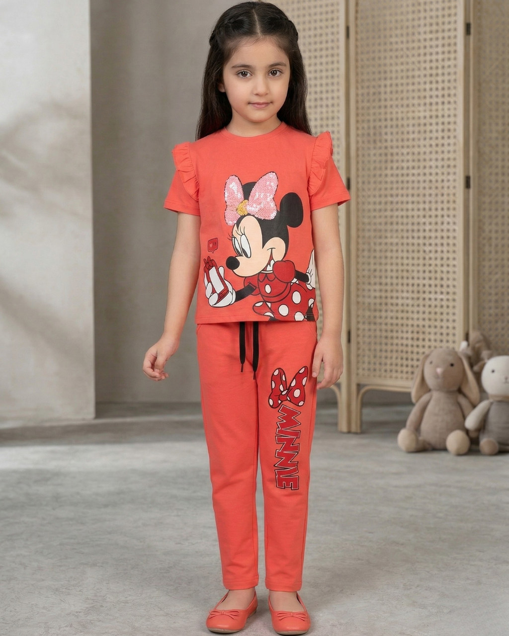 Girls Minni Mouse Set