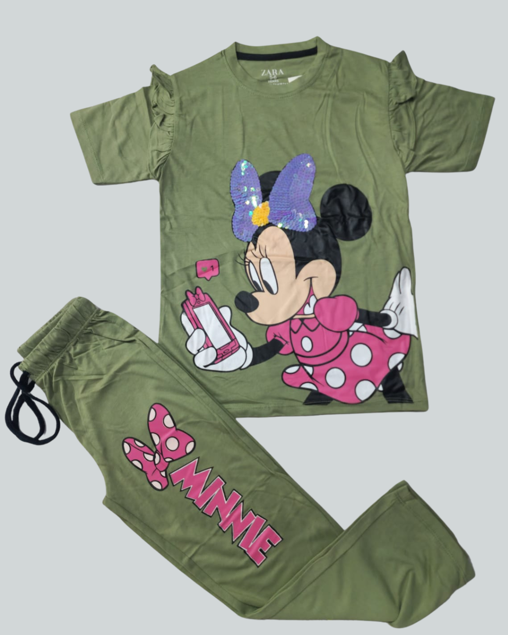 Girls Minni Mouse Set