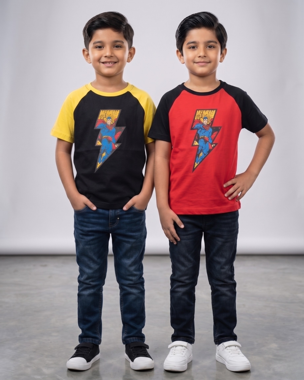 Pack of 2 Boys Superman T-Shirt